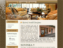 Tablet Screenshot of bytacek-znojmo.cz